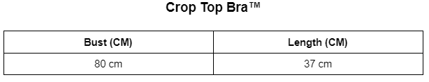 Crop Top Bra™️
