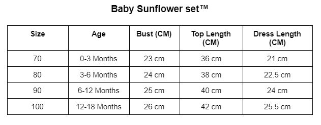 Baby Sunflower set™️