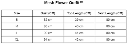 Mesh Flower Outfit™️