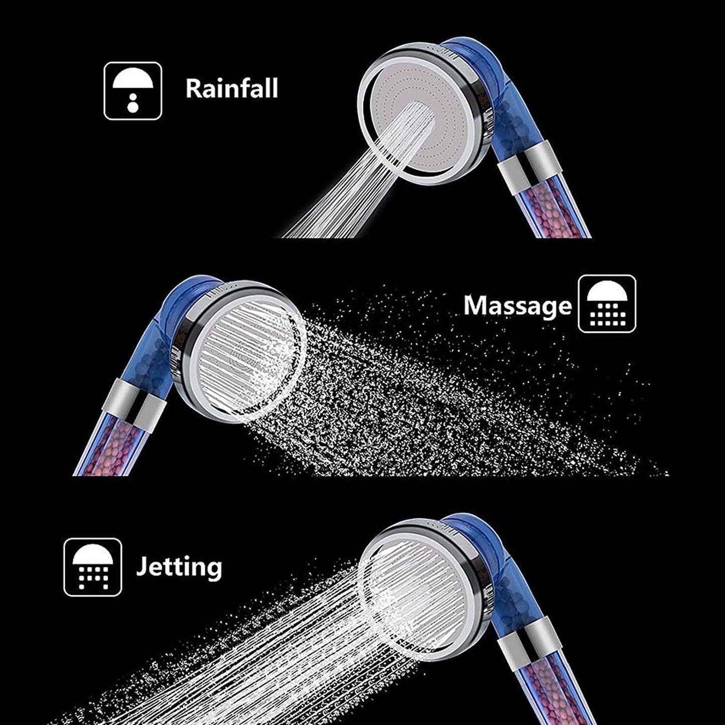 Eco Douchekop | Filtert het water automatisch