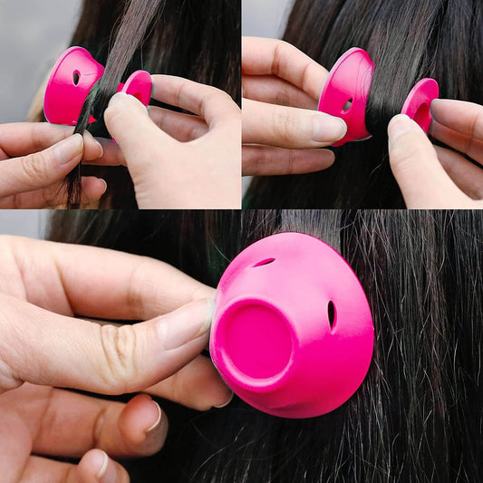 Hitteloze Silicone Haarkrullers