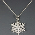 Sneeuwvlok Hanger Ketting