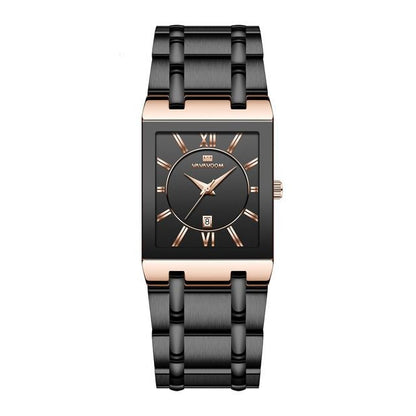 Gouden Vierkant Horloge