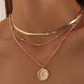 Meerlaagse Choker Zonneschijn Ketting