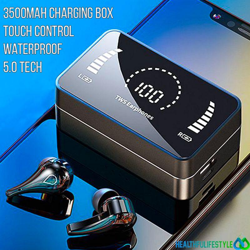 Perfect Sound™ - Touch-Waterproof Bluetooth Sports Earbuds