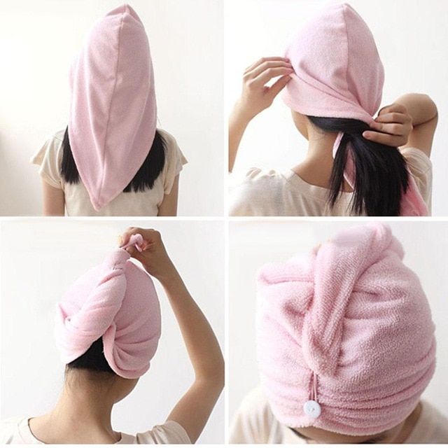 Magic WrapCap |  Microfiber Handdoek Sneldrogend Haar
