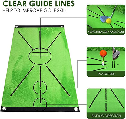 Golf Trainingsmat Corrigeer Uw Swing Voor Eens & Voor Altijd!