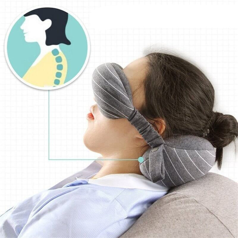 2-in-1 Reismasker & Kussen