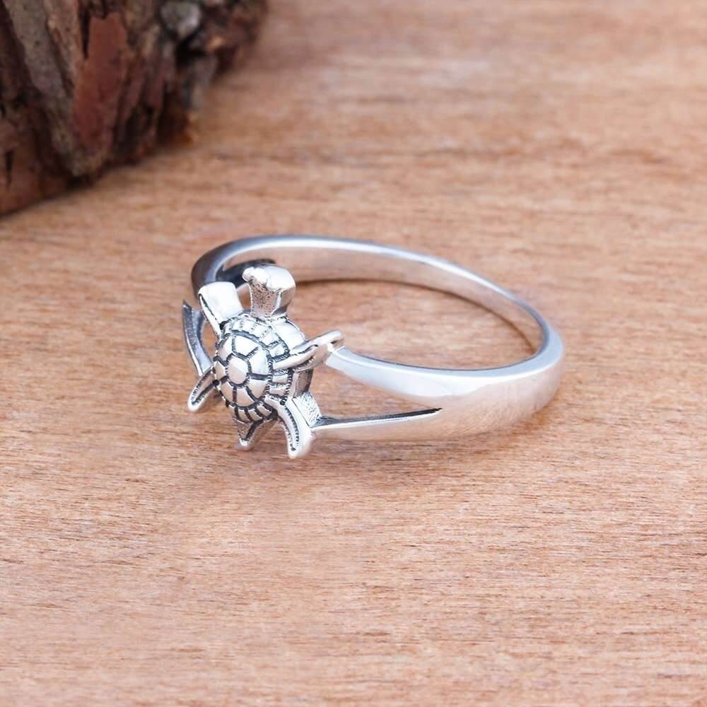 Zeeschildpad Ring