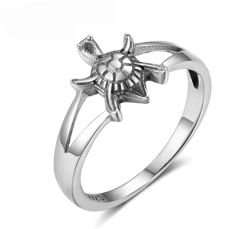 Zeeschildpad Ring