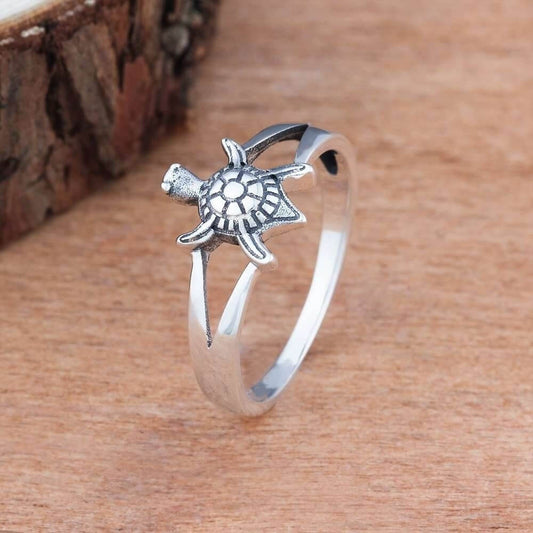 Zeeschildpad Ring
