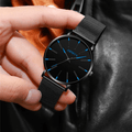 GENEVA | Mannen Ultra-Dun Zaken Horloge