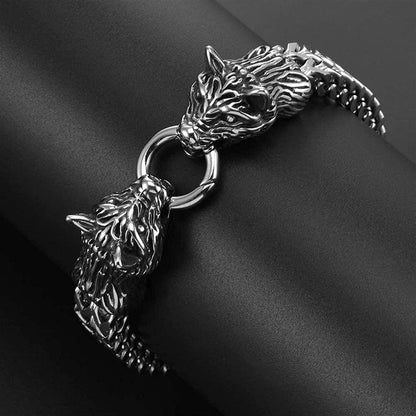 Viking Wolf Armband