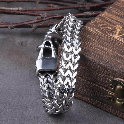 Viking Wolf Armband