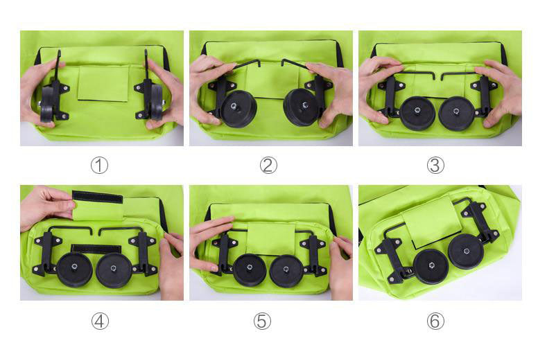 2-in-1 Foldable Shopping Cart™